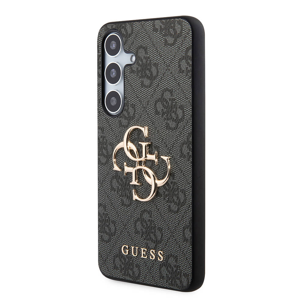 Guess Galaxy S24 Plus Orjinal Lisanslı PU Deri Yazı ve 4G Metal Logolu Desenli Kılıf Guess Galaxy S24 Plus Orjinal Lisanslı PU Deri Yazı ve 4G Metal Logolu Desenli Kılıf